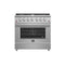 Galiano 36-Inch Freestanding Gas Range, , 6 Burners, Energy Efficient