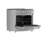 Galiano 36-Inch Freestanding Gas Range, , 6 Burners, Energy Efficient