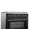 Galiano 36-inch Freestanding Gas Range in with Antique Brass Design, 6 Burners, 83,000 BTU, 5.36 cu.ft. Convection Oven