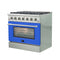 Galiano 36-Inch Freestanding Gas Range, , 6 Burners, Energy Efficient, Door