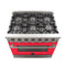 Galiano 36-Inch Freestanding Gas Range, , 6 Burners, Energy Efficient, Door