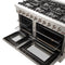Galiano 48-Inch Freestanding Gas Range, , 8 Burners, 107,000 BTU, Griddle, Double Ovens, Energy Efficient