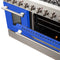 Galiano 48-Inch Freestanding Gas Range, , 8 Burners, 107,000 BTU, Griddle, Double Ovens, Energy Efficient, Doors