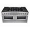 Galiano 60-Inch Freestanding Gas Range, 10 Burners, Double Ovens, Griddle, Energy Efficient