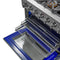 Capriasca 36-Inch Gas Range, , 6 Brass Burners, 120,000 BTU, Convection Oven, Energy Efficient