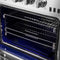 Capriasca 60-Inch Freestanding Gas Range, 10 Burners, True Convection Oven