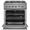 Marco 30-inch Gas Range , 4 Burners 37,000 BTU, 4.32 cu.ft. Convection Oven