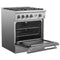 Marco 30-inch Gas Range , 4 Burners 37,000 BTU, 4.32 cu.ft. Convection Oven