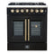 Galiano 30-inch Freestanding French Door Dual Fuel Range