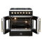 Galiano 30-inch Freestanding French Door Dual Fuel Range