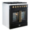 Galiano 30-inch Freestanding French Door Dual Fuel Range