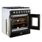 Galiano 30-inch Freestanding French Door Dual Fuel Range