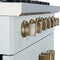 Galiano 30-inch Freestanding French Door Dual Fuel Range