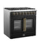 Galiano 36-inch Freestanding French Door Dual Fuel Range