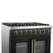 Galiano 36-inch Freestanding French Door Dual Fuel Range