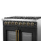Galiano 36-inch Freestanding French Door Dual Fuel Range