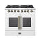 Galiano 36-inch Freestanding French Door Dual Fuel Range