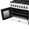 Galiano 36-inch Freestanding French Door Dual Fuel Range