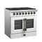 Galiano 36-inch Freestanding French Door Dual Fuel Range