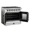 Galiano 36-inch Freestanding French Door Dual Fuel Range
