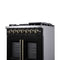 Capriasca 30-Inch Freestanding French Door Dual Fuel Range in with Antique Brass Accessories, 5 Burners, True Convection Oven