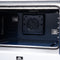 Capriasca 36 Inch Freestanding French Door Dual Fuel Range in with Antique Brass Accessories, 6 Burners, True Convection Oven