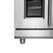 Massimo 48-Inch Freestanding French Door Gas Range, 8 Burners, Convection Oven, Energy Efficient