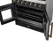 Galiano 36-inch French Door Gas Range and Antique Brass Design, 6 Sealed Burners 83,000 BTU, 5.36 cu.ft. Convection Oven