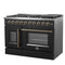 Galiano 48" Freestanding French Door Gas Range in