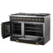 Galiano 48" Freestanding French Door Gas Range in