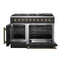 Galiano 48" Freestanding French Door Gas Range in