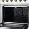 Galiano 48-Inch Freestanding French Door Gas Range, & Antique Brass