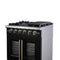 Capriasca 30-Inch Freestanding French Door Gas Range, 4 Burners, Convection Oven, Energy Efficient