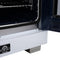 Capriasca 30-Inch Freestanding French Door Gas Range, 4 Burners, Convection Oven, Energy Efficient