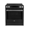 Donatello Espresso 30-Inch Slide-In Induction Range, Convection Oven, 5 Cooking Zones, Touch Control Panel