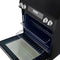 Donatello Espresso 30-Inch Slide-In Induction Range, Convection Oven, 5 Cooking Zones, Touch Control Panel
