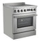 Torino 30 Inch Induction Range with True Convection and Air Fry
