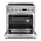 Torino 30 Inch Induction Range with True Convection and Air Fry