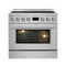 Torino 36 Inch Induction Range with True Convection and Air Fry