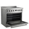 Torino 36 Inch Induction Range with True Convection and Air Fry