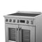 Torino 30 Inch French Door Induction Range with Air Fryer and True Convection Oven