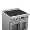 Torino 30 Inch French Door Induction Range with Air Fryer and True Convection Oven