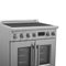 Torino 30 Inch French Door Induction Range with Air Fryer and True Convection Oven