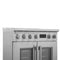 Torino 30 Inch French Door Induction Range with Air Fryer and True Convection Oven