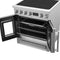 Torino 30 Inch French Door Induction Range with Air Fryer and True Convection Oven