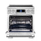 Maximus 30 Inch Induction Range with Air Fryer