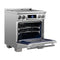 Maximus 30 Inch Induction Range with Air Fryer