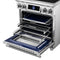 Maximus 30 Inch Induction Range with Air Fryer