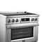 Maximus 36 Inch Induction Range with Air Fryer