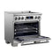 Maximus 36 Inch Induction Range with Air Fryer